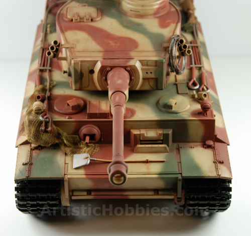 Finished front view Of Taigen Tiger I Tank