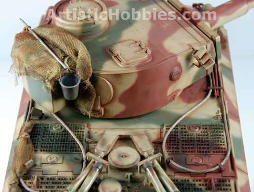 Finished turret view Of Taigen Tiger I Tank