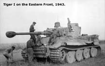 Tiger I on the Eastern Front, 1943.