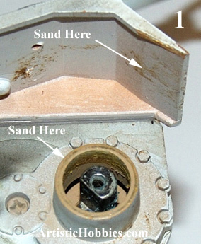 Fender sanding