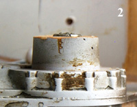 Sanding drive sprocket housing
