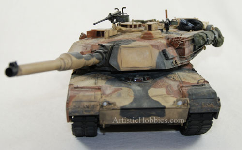 Front of a M1A2 Abrams tank